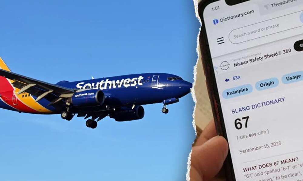 Southwest Airlines offering $67 flights in viral '6-7' meme-inspired sale