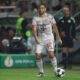 WIESBADEN, GERMANY - AUGUST 27: Raphael Guerreiro of Bayern Munich during the DFB Cup match between SV Wehen Wiesbaden and FC Bayern München at BRITA-Arena on August 27, 2025 in Wiesbaden, Germany. (Photo by Alex Grimm/Getty Images)