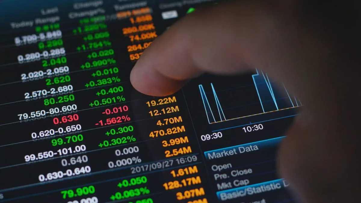 Presentation summarizing the stock market situation in November 2025