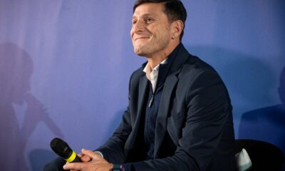 TURIN, ITALY - NOVEMBER 15: Inter vice president Javier Zanetti attends a meeting at Casa Tennis during the Nitto ATP Finals 2023 on November 15, 2023 in Turin, Italy. (Photo by Giorgio Perottino/Getty Images for Citta Di Torino) (Club World Cup quotes)