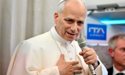 Pope Leo XIV shares his thoughts on the conclave that elected him