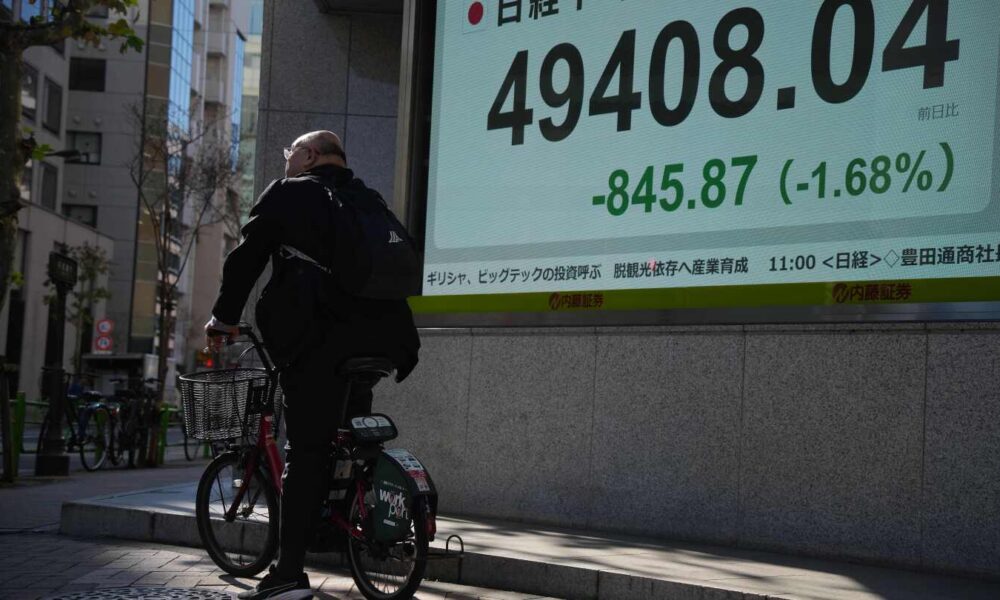 Wall Street inches higher as Macy's, Dollar Tree report their latest results