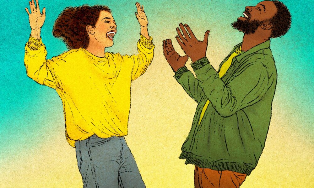 Laughter is great medicine even if it's forced