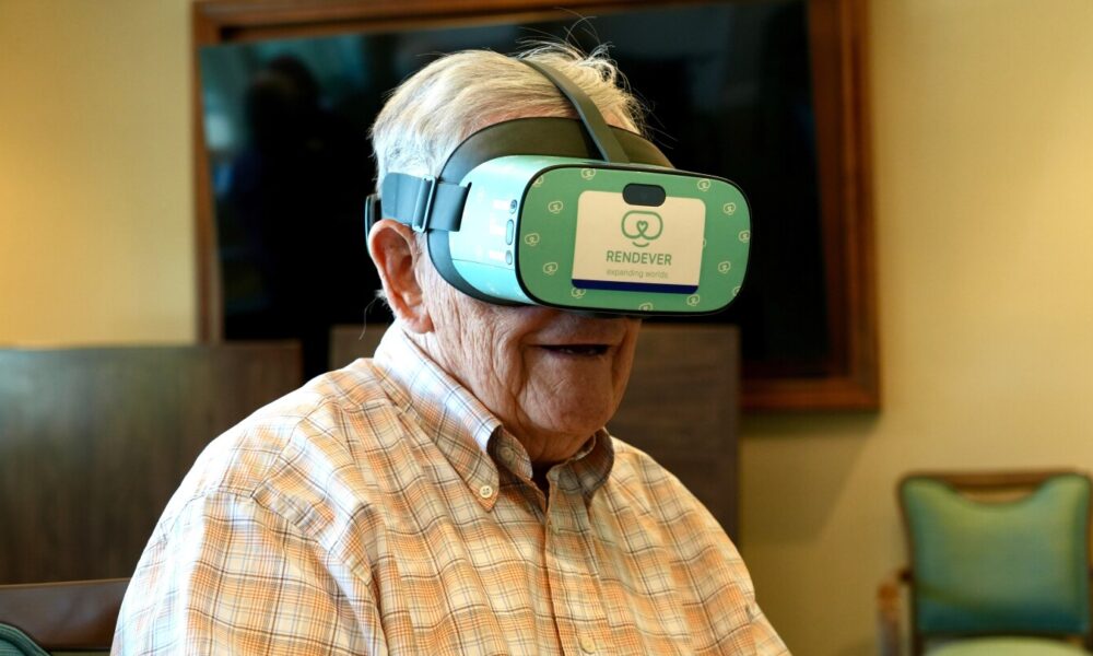 Virtual reality opens doors for older adults to socialize