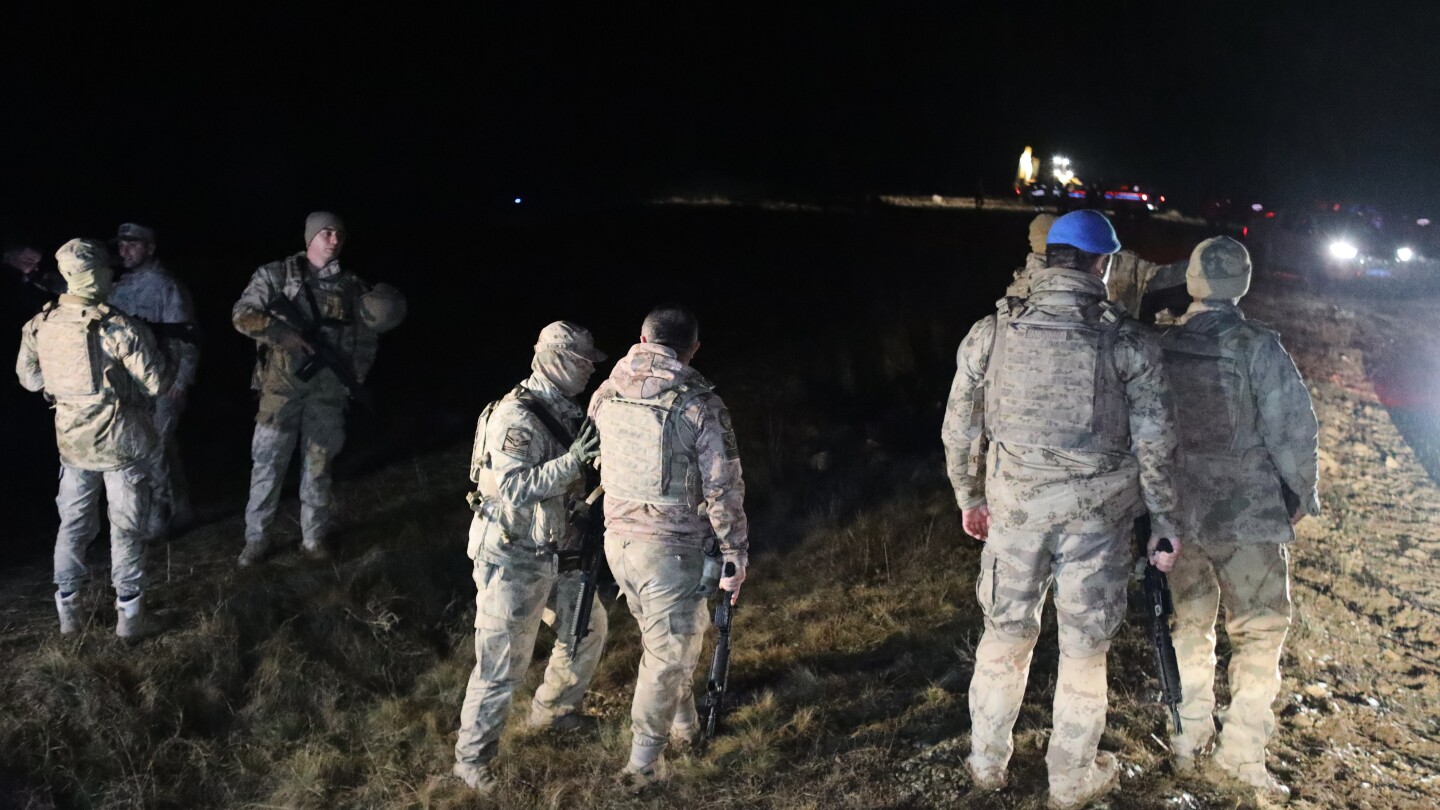 Libya's military chief, 7 others, killed in a plane crash in Turkey