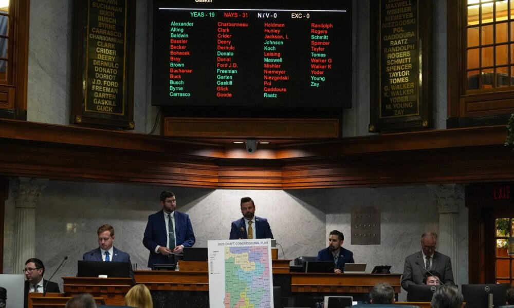 Indiana Republicans soundly defeat Trump's redistricting push