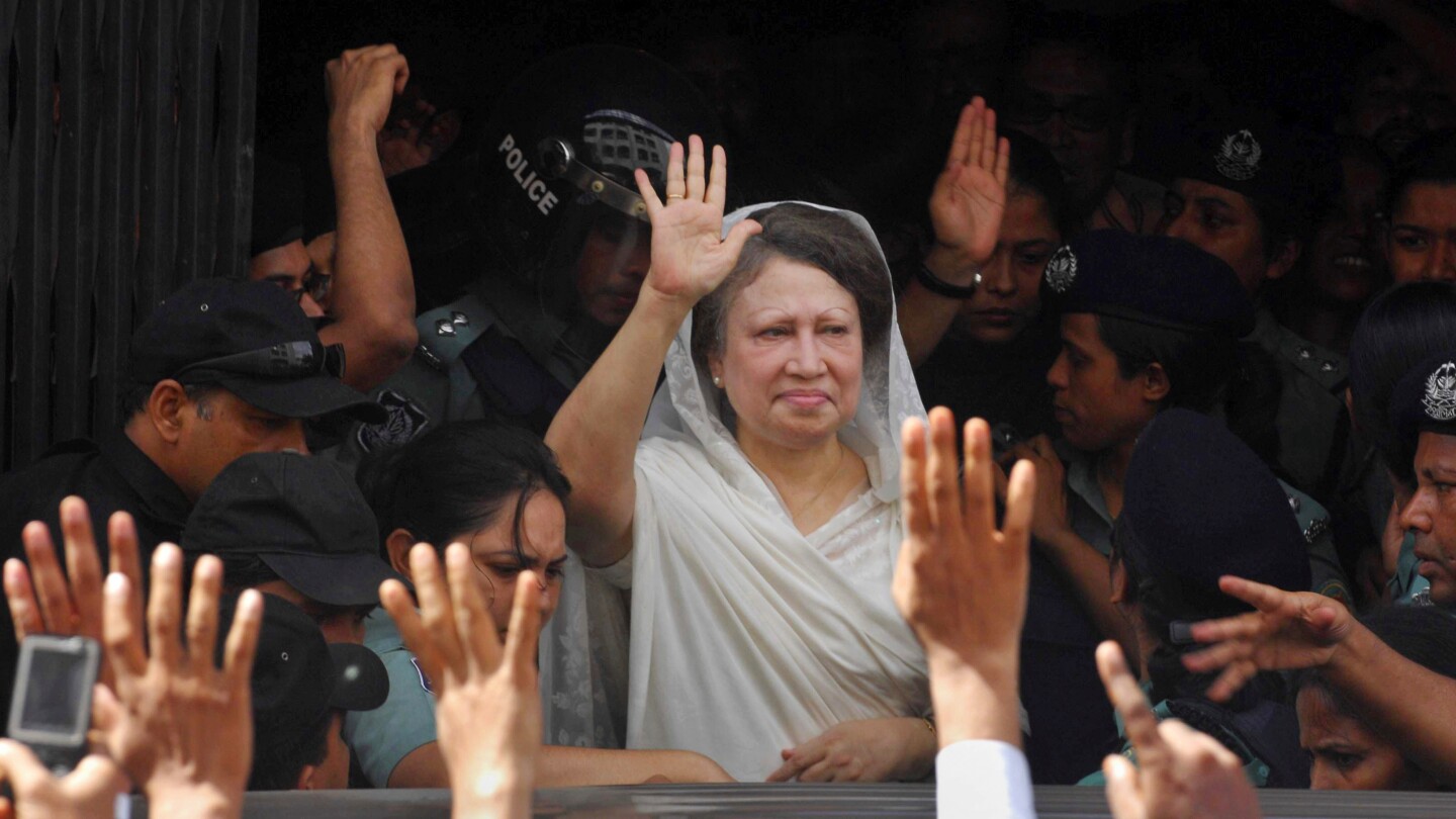 Former Bangladeshi Prime Minister Khaleda Zia dies at 80