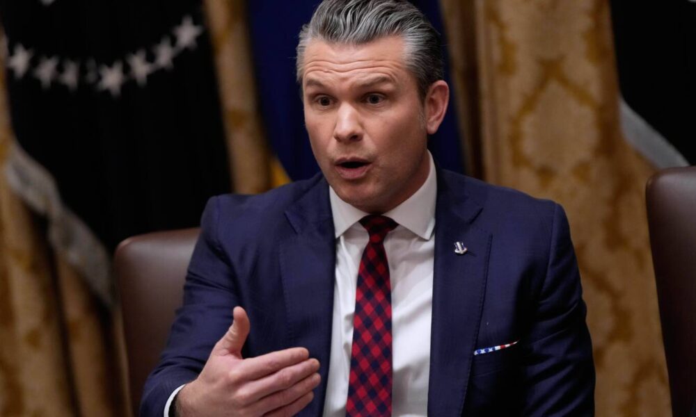 Watchdog says Hegseth put troops at risk by sharing plans on personal phone