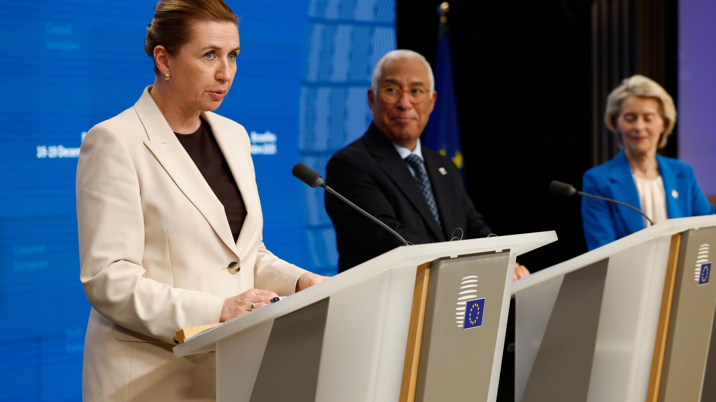 EU leaders agree on 90 billion euro loan to Ukraine after a plan to use Russian assets unravels