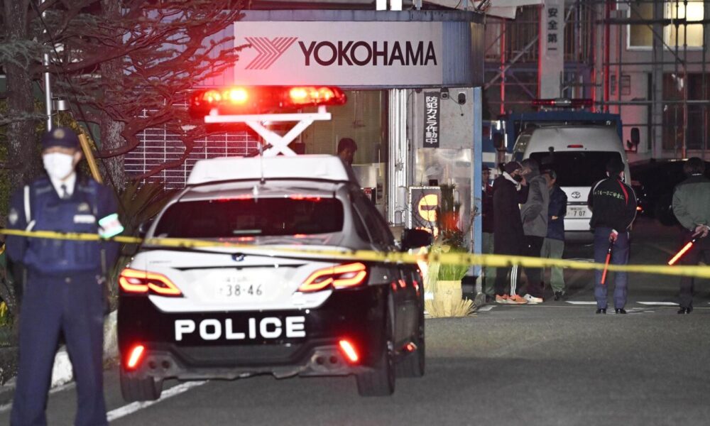Man attacks people with knife and chemical at a factory in Japan