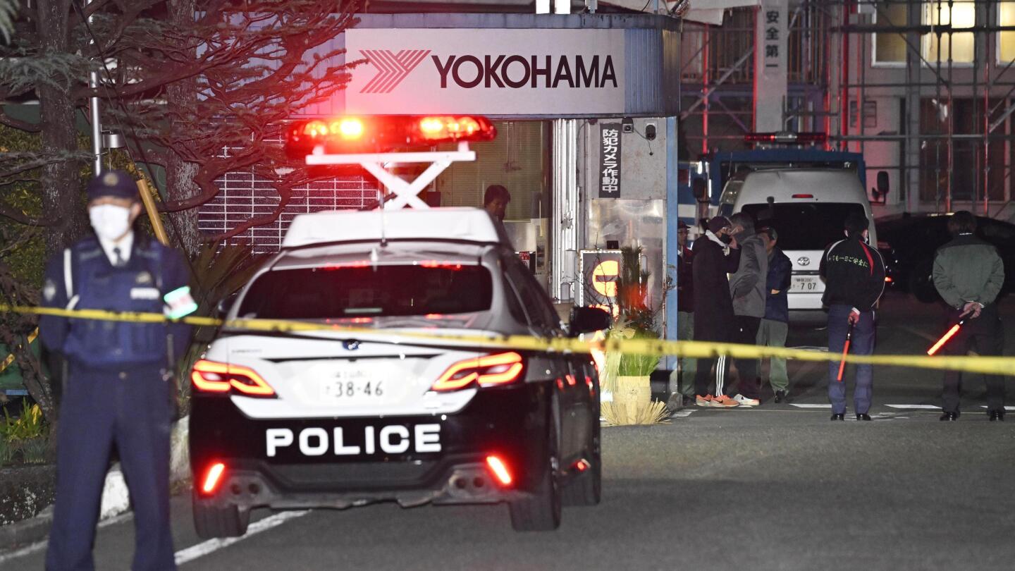 Man attacks people with knife and chemical at a factory in Japan