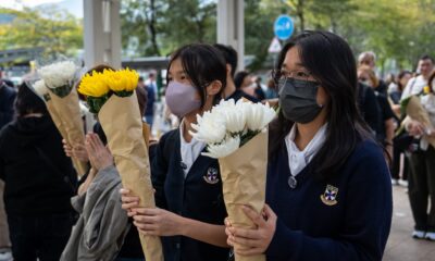 Hong Kong stifles dissent after fire draws an outpouring of public sympathy
