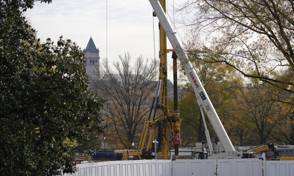 White House is expected to soon submit plans for new ballroom