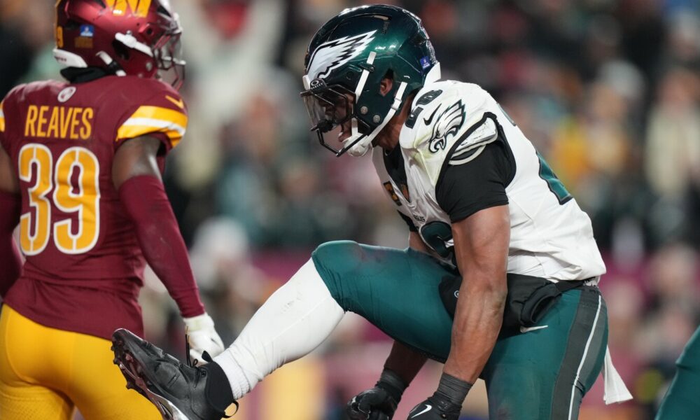 Hurts, Eagles beat Commanders for 2nd straight NFC East title