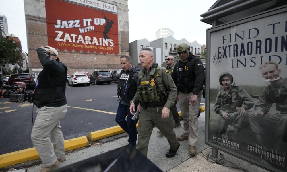 New Orleans leaders doubt immigration crackdown can reach its arrest target