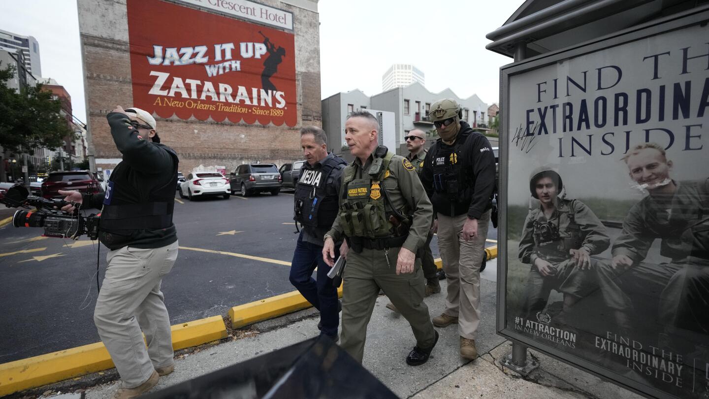 New Orleans leaders doubt immigration crackdown can reach its arrest target