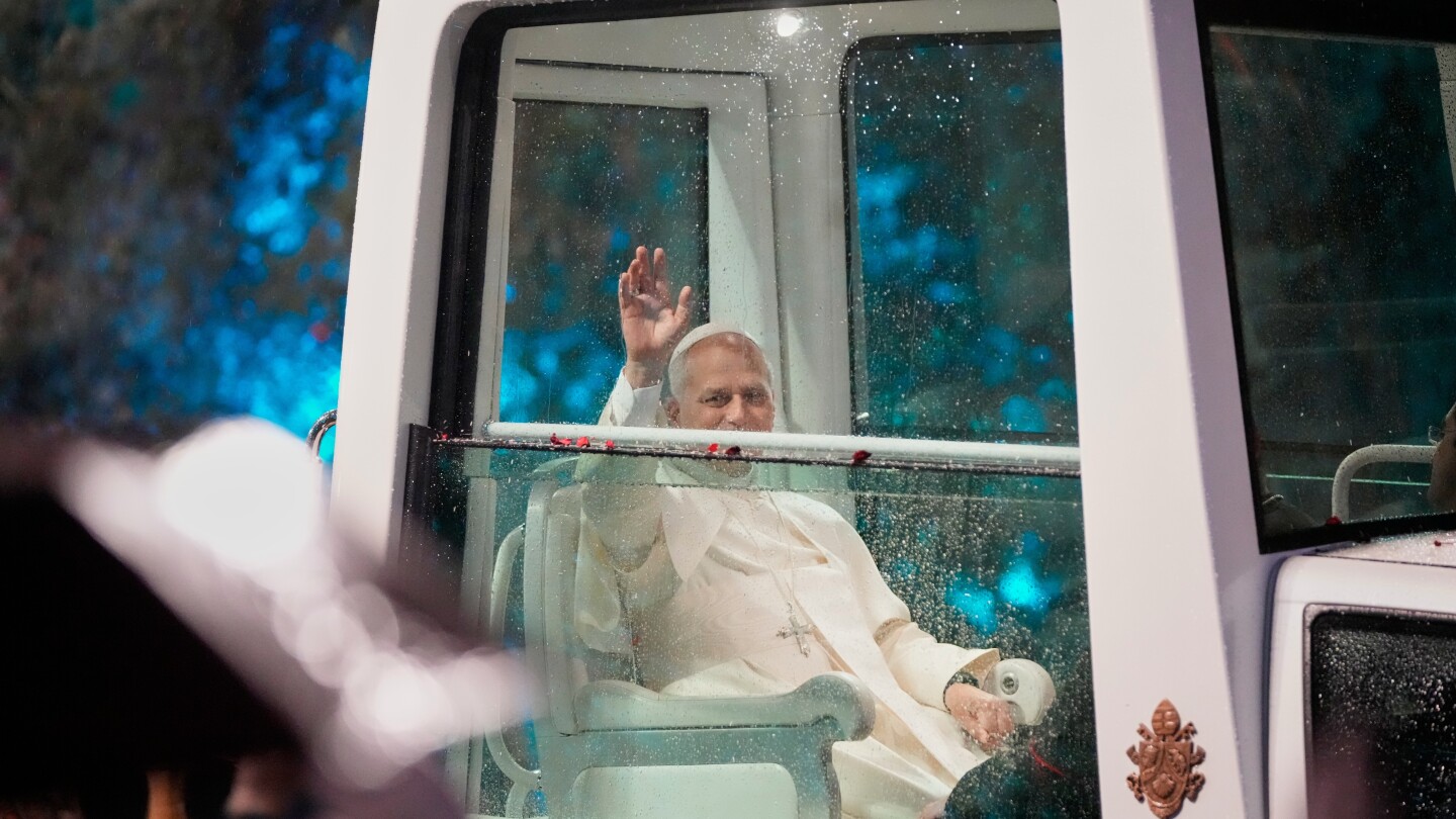 Pope Leo XIV calls for unity among Lebanon's political leaders