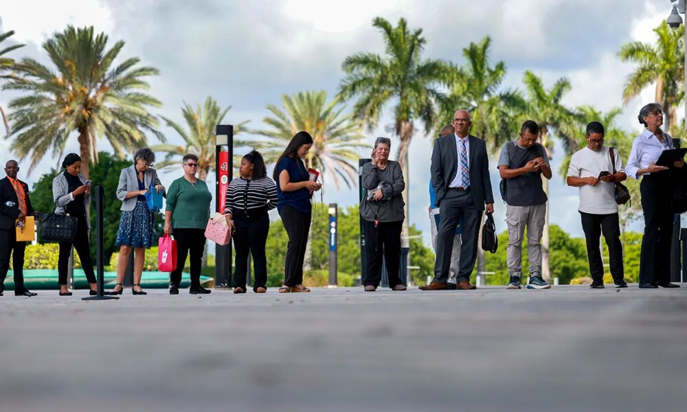 Labor secretary defends rising unemployment as sign of stronger job market