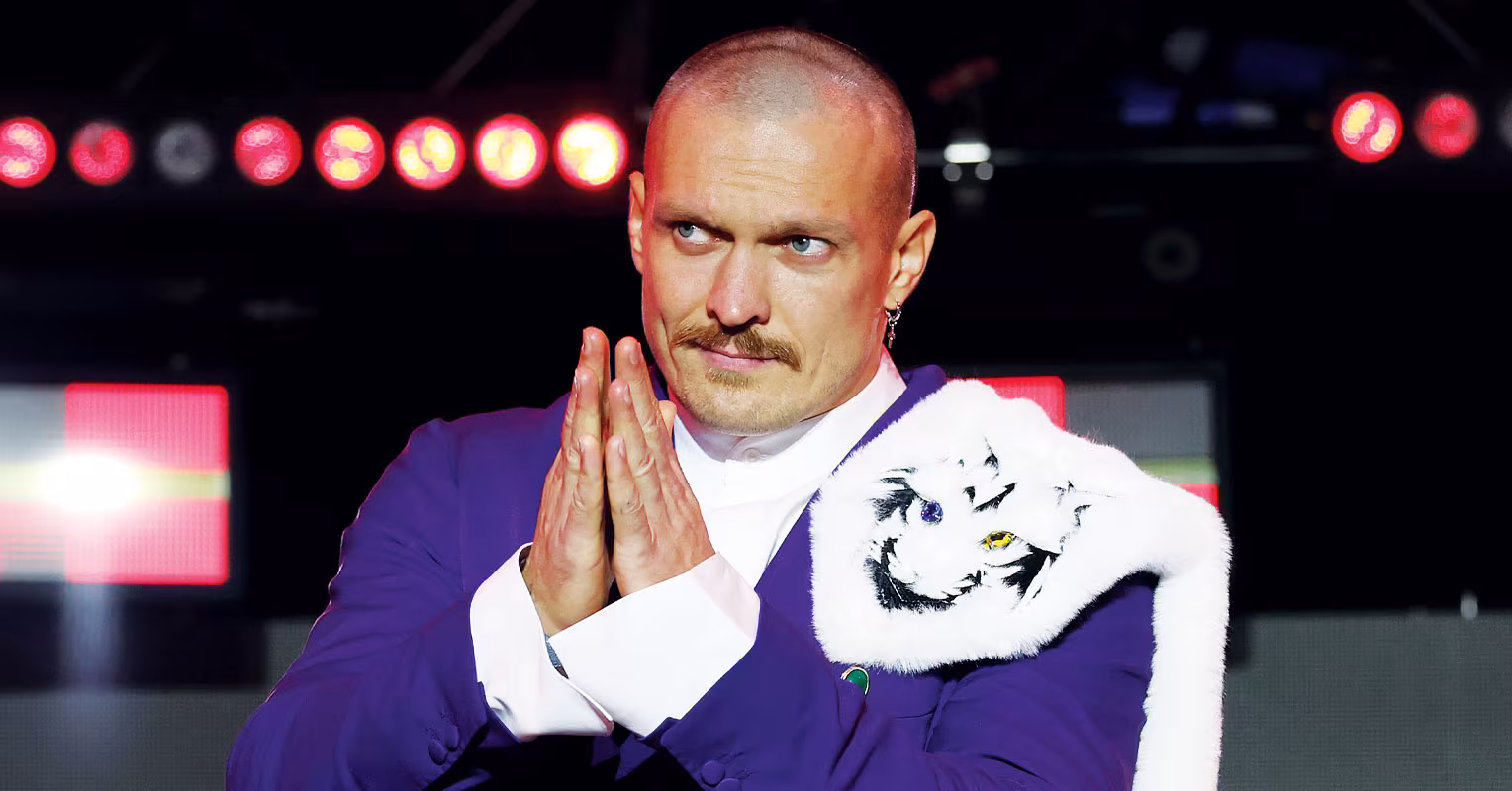 Oleksandr Usyk says one man stands alone as the greatest fighter of all time