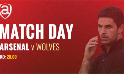 Arteta calls for for focus and 'full gas' ahead of Wolves