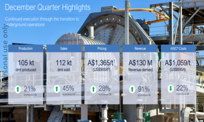 Liontown Q2 FY26 presentation slides: 91% revenue growth amid mining transition
