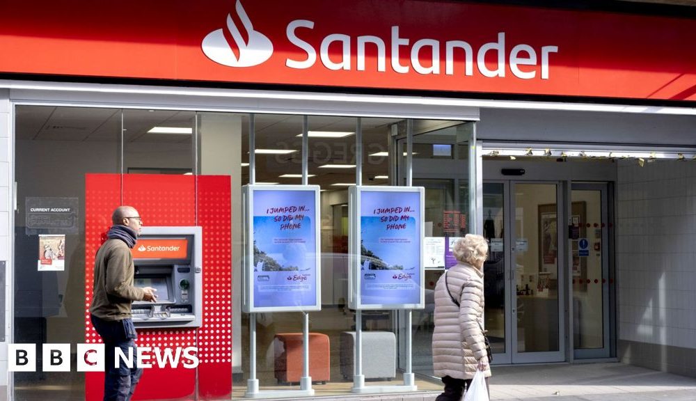 Santander to shut 44 branches and put 291 jobs at risk