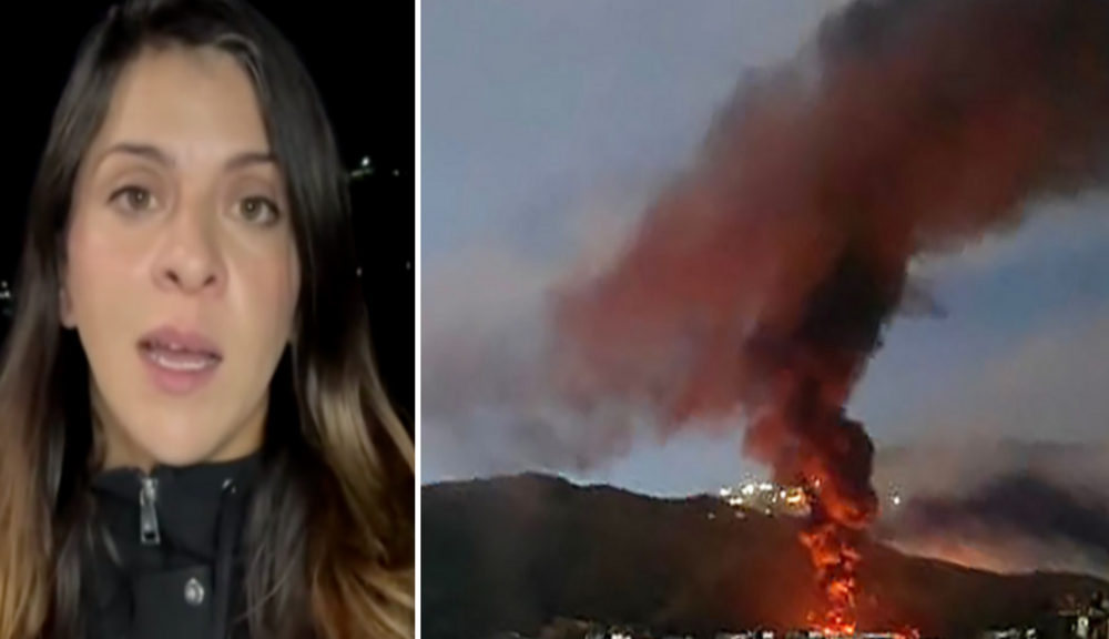 Reporter in Caracas describes hearing loud bangs and planes