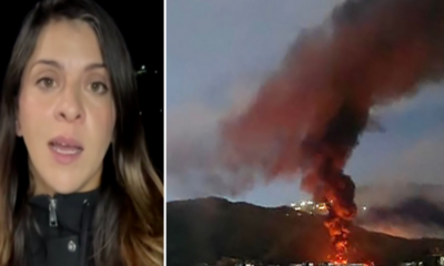 Reporter in Caracas describes hearing loud bangs and planes