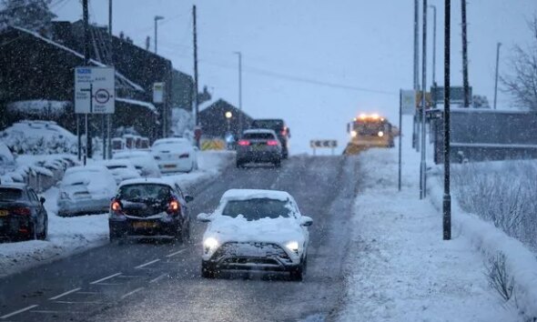 LIVE UK weather updates as Met Office warns of 15 inches of snow