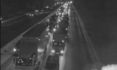 M6 LIVE: Long queues on motorway as lanes shut amid crash - updates