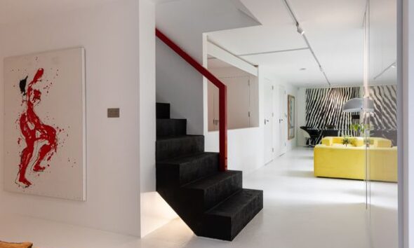 Unique South Belfast home 'The Gallery' secures a space in the NI House of the Year final