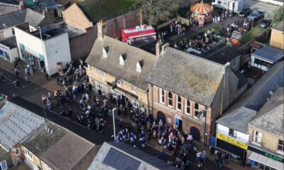 Hundreds gather for Cambridgeshire town’s quirky festival
