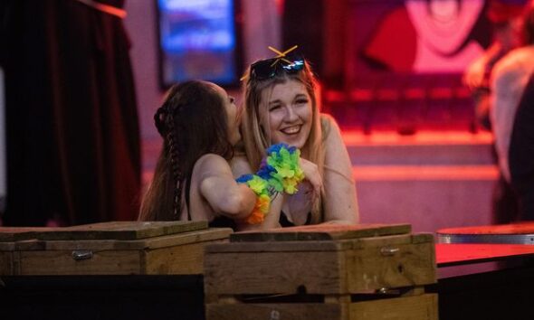 Pictures of Cardiff city centre as people celebrate New Year's Eve