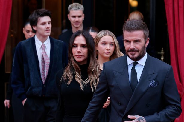 David and Victoria Beckham look sombre in first joint appearance since Brooklyn statement