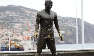 Cristiano Ronaldo statue