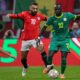 Mohamed Salah and Senegal's forward #10 Sadio Mane