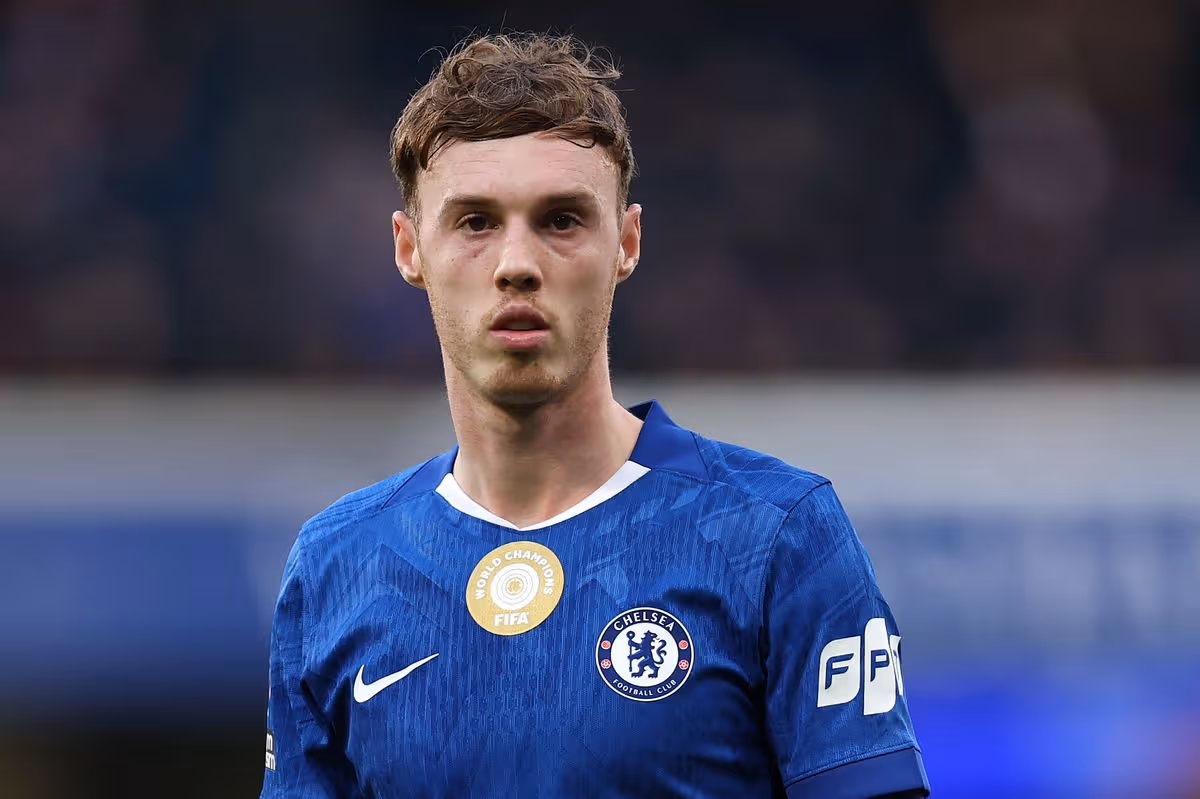 LONDON, ENGLAND - JANUARY 17: Cole Palmer of Chelsea reacts during the Premier League match between Chelsea and Brentford at Stamford Bridge on January 17, 2026 in London, England. (Photo by Ryan Pierse/Getty Images)