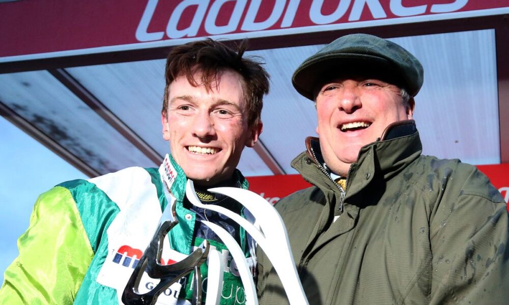 Sam Twiston-Davies (left) and Paul Nicholls could team up again next season