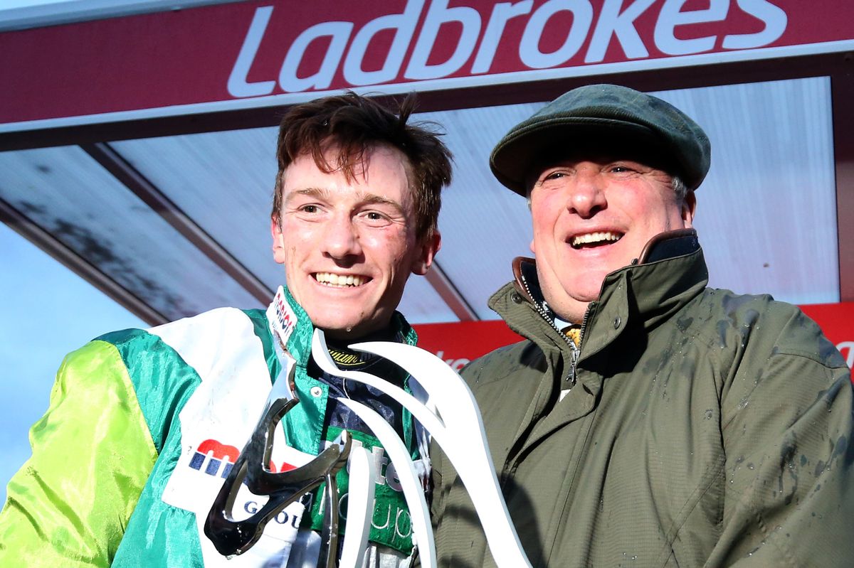 Sam Twiston-Davies (left) and Paul Nicholls could team up again next season