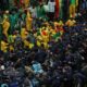 Senegal supporters protested and clashed with security officers