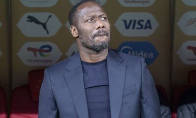 Senegal head coach Pape Thiaw