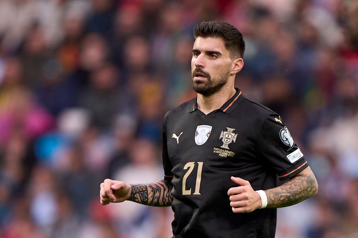 Ruben Neves of Portugal looks on during the FIFA World Cup 2026 qualifier match between Portugal and Armenia