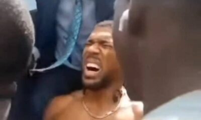 Anthony Joshua SWAPPED seats before fatal car crash as boxer cheated death