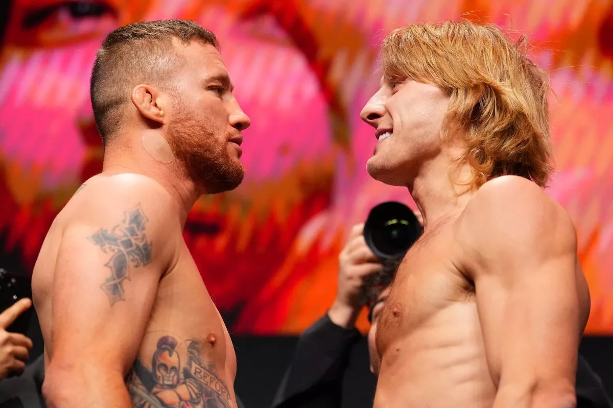 Justin Gaethje and Paddy Pimblett