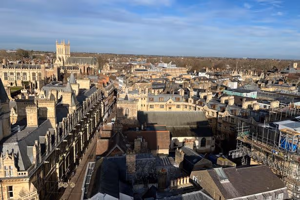 The Cambridge spot where you can see the whole city from above
