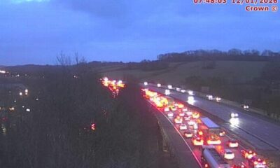 M4 severe delays after morning crash shuts part of the motorway - live updates