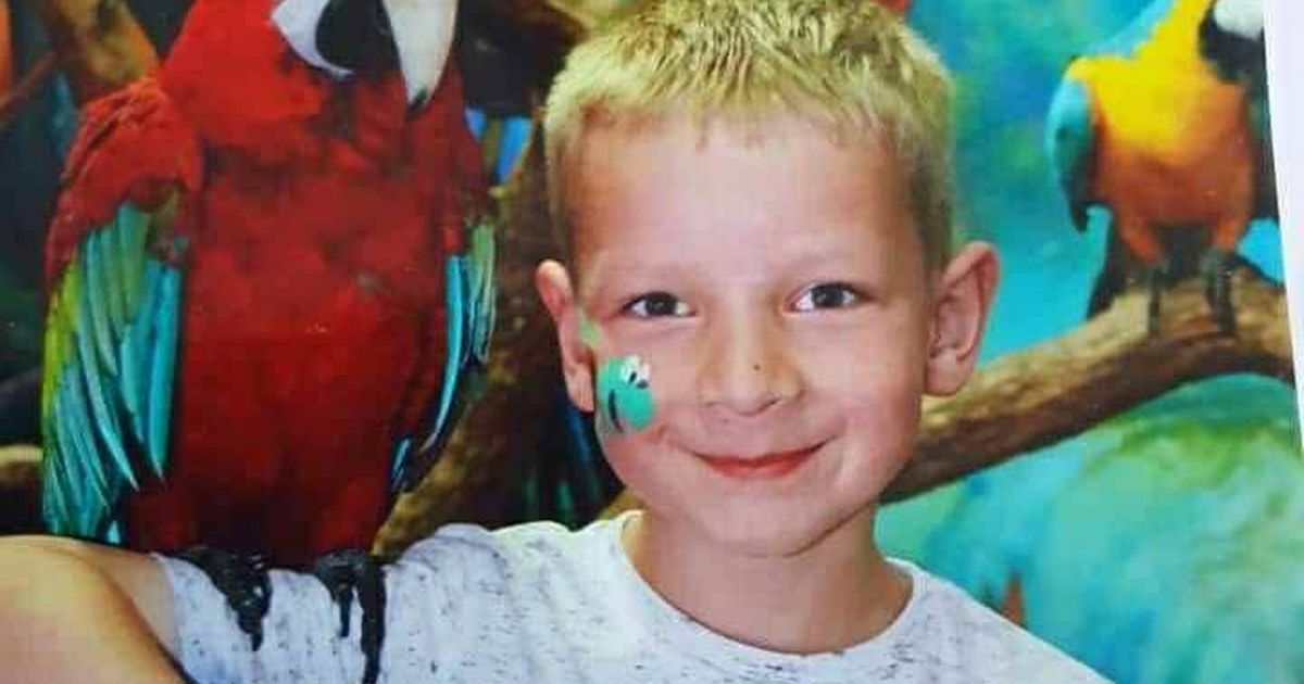 Aaron Anderson, pictured with his parents Craig and Donna, and brother Lewis