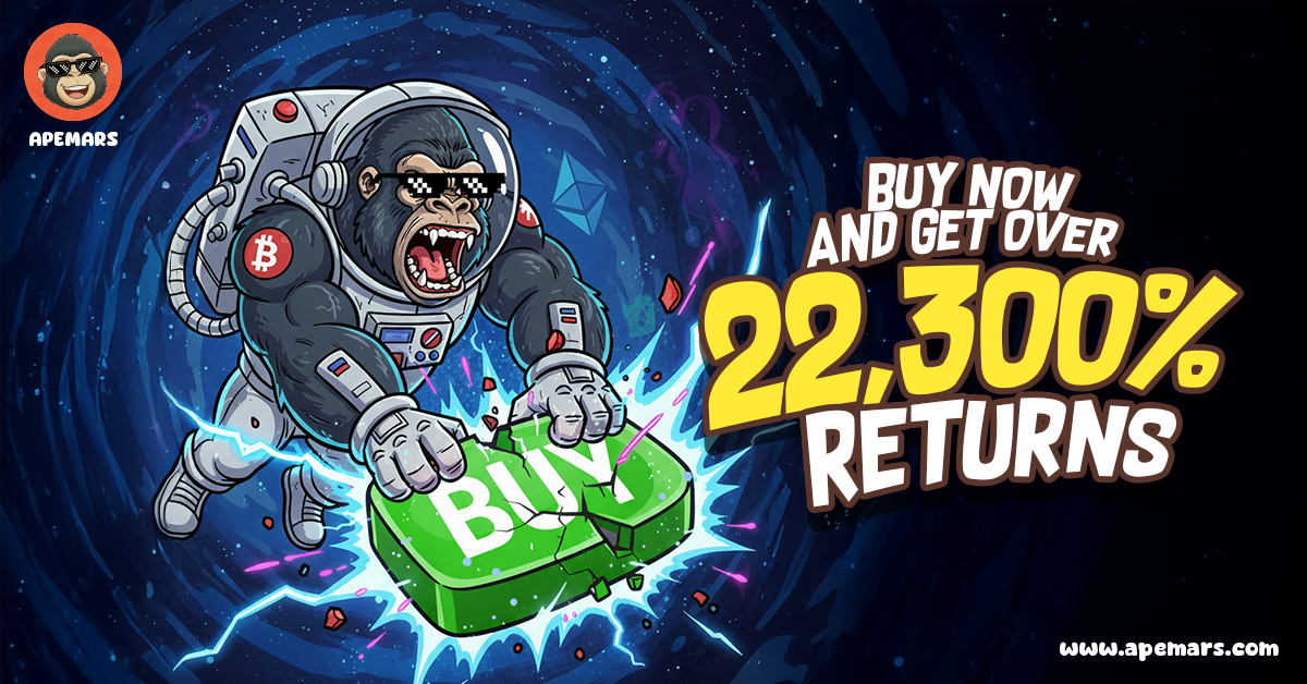 APEMARS ($APRZ) Presale Explodes With Over 300 Holders, Dogecoin and BabyDoge Investors Circle In