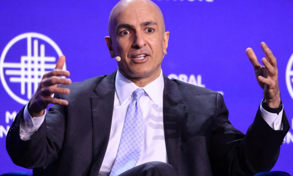 Minneapolis Fed's Kashkari indicates interest rates don't need to be cut much more