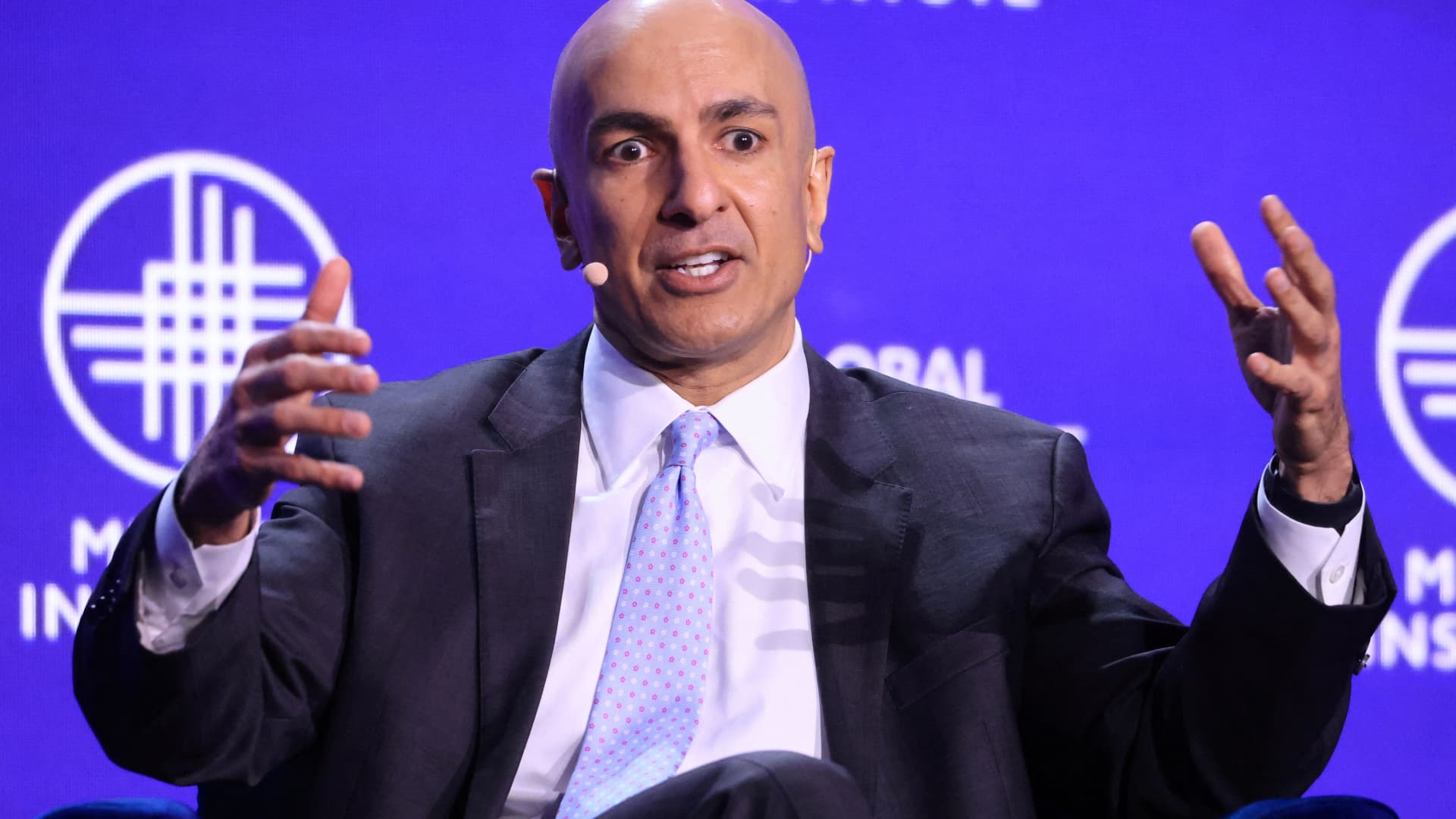 Minneapolis Fed's Kashkari indicates interest rates don't need to be cut much more
